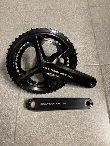 Used Shimano Dura ace 172,5mm + 4iiii powermeter 2025 bike — image 2 of 3
