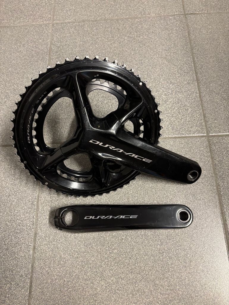 Used Shimano Dura ace 172,5mm + 4iiii powermeter 2025 bike — image 2 of 3