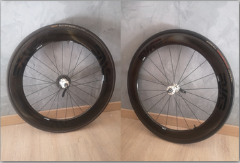 Used ENVE Carbon 60 front / 70 rear Hube DT 180 2019 Wheels