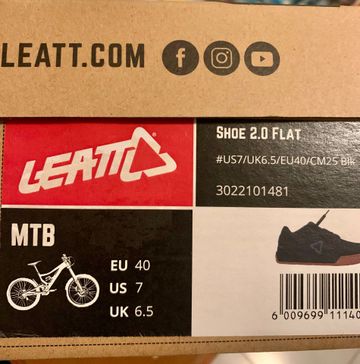 Brugt LEATT Shoe 2.0 2023 bike — billede 3 af 3