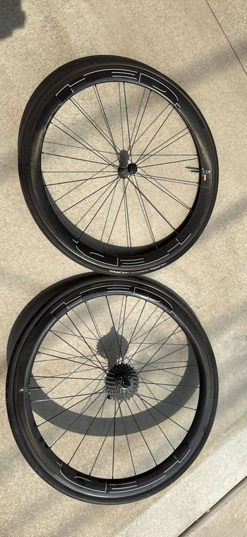 Used HED. SCT Four / Carbon Wheelse 700c Wheels