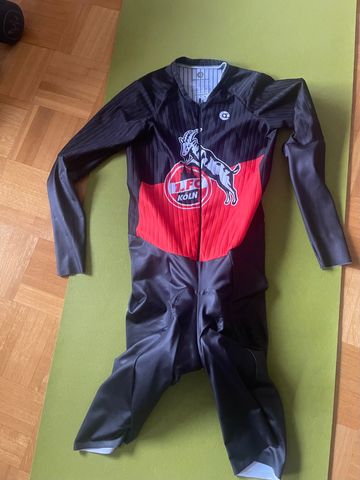 Used nopinz EFFZEH Zeitfahranzug triathlon mit nummerntasche Cycling Clothing