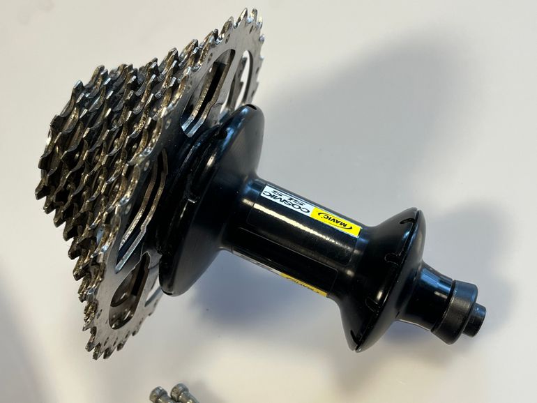 Brugt Mavic Cosmic Alu/Carbon 700C Front Wheel bike — billede 8 af 10