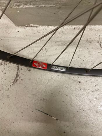 Brugt Mavic MA40 dura ace 2000 bike — billede 3 af 4