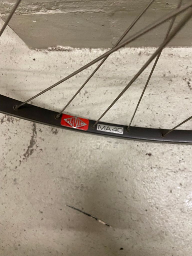 Brugt Mavic MA40 dura ace 2000 bike — billede 3 af 4