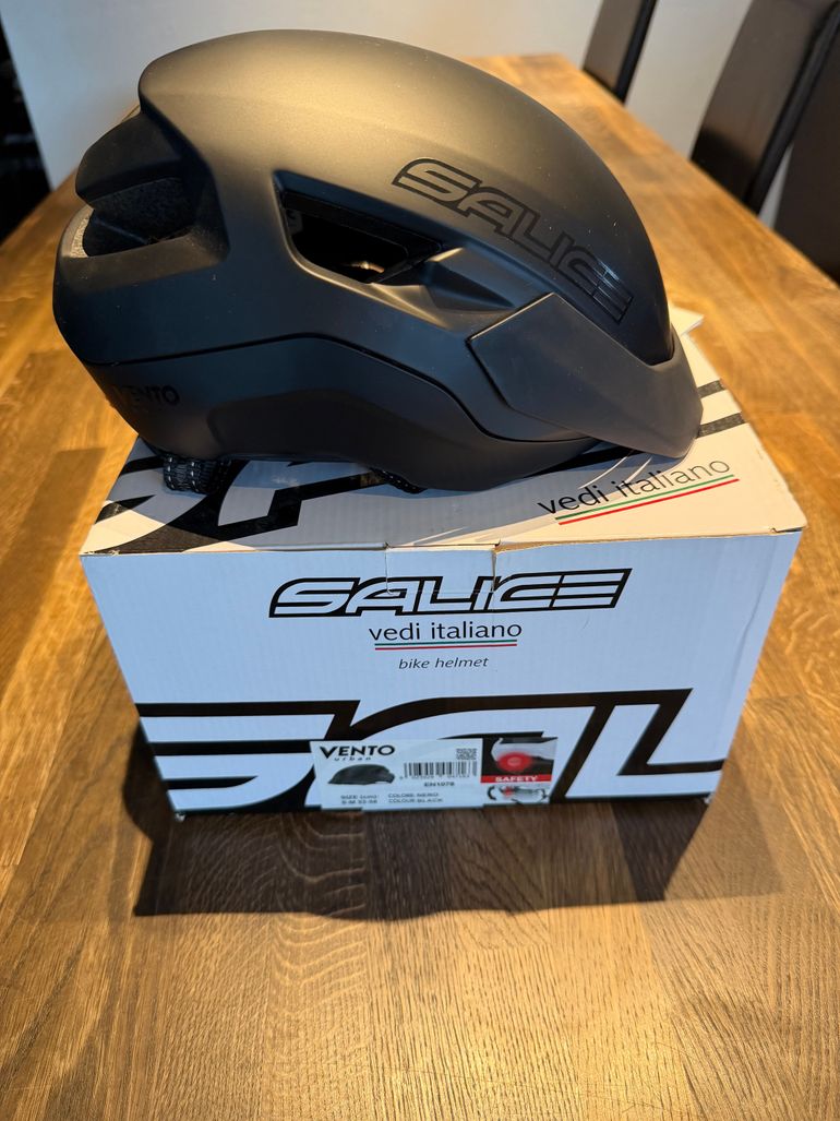 Mountain Bike Casco Bici Salice Stelvio Casco Nero SALICE CASCO