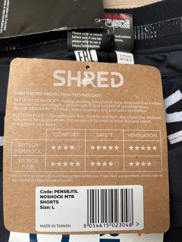 shred Noshock MTB Shorts 2023 bike usato — immagine 3 di 3