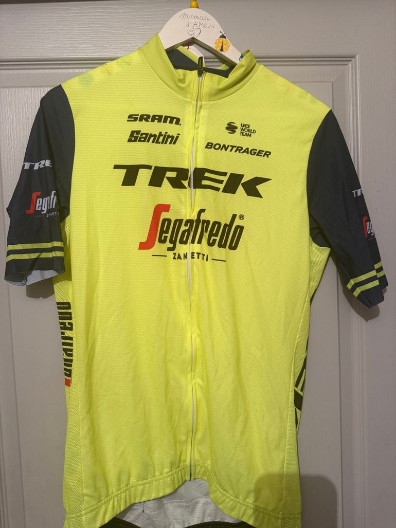 Brugt Santini maillot pro Segafredo 2022 bike — billede 2 af 3