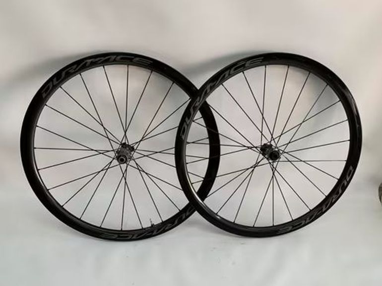 Wh R9100 Carbon Clincher Dura Ace Disc Wheelset C60 Shimano Dura