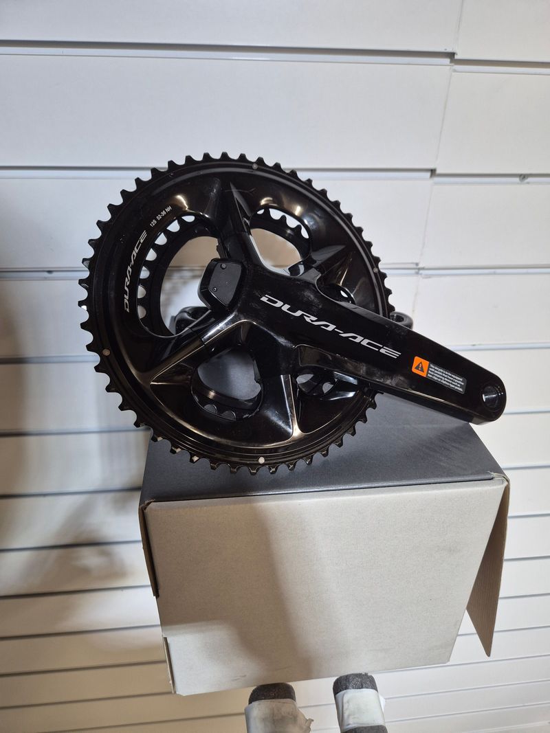 Brugt Shimano Dura ace power meter con corone 2025 Drivetrain & Pedals