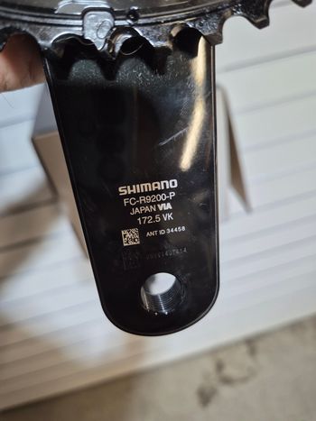 Used Shimano Dura ace power meter con corone 2025 bike — image 3 of 4