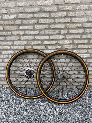 Used Fulcrum Racing Zero Carbon Disc Wheels