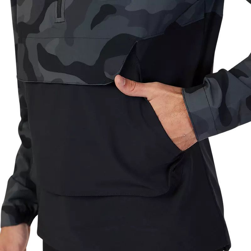 Used Fox Giacca Ranger Wind Pullover Nero Camo 2025 bike — image 5 of 9