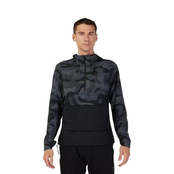 Used Fox Giacca  Ranger Wind Pullover Nero Camo 2025 bike — image 2 of 9