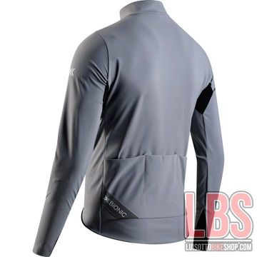 Gebrauchtes X-Bionic Giacca Ciclismo Uomo - Corefusion Ride Softshell - rhino grey. 2025 bike — Bild 2 von 2