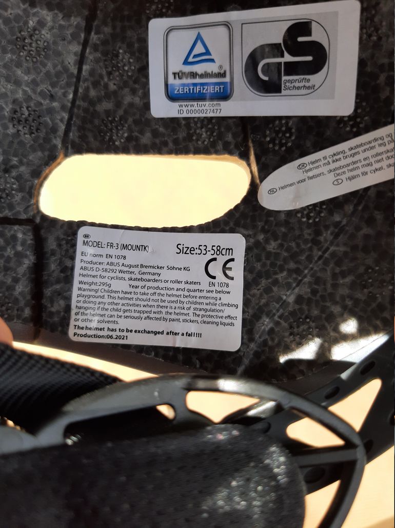 Brugt ABUS MountK Helmet M 53-58 Midnight Blue bike — billede 19 af 19