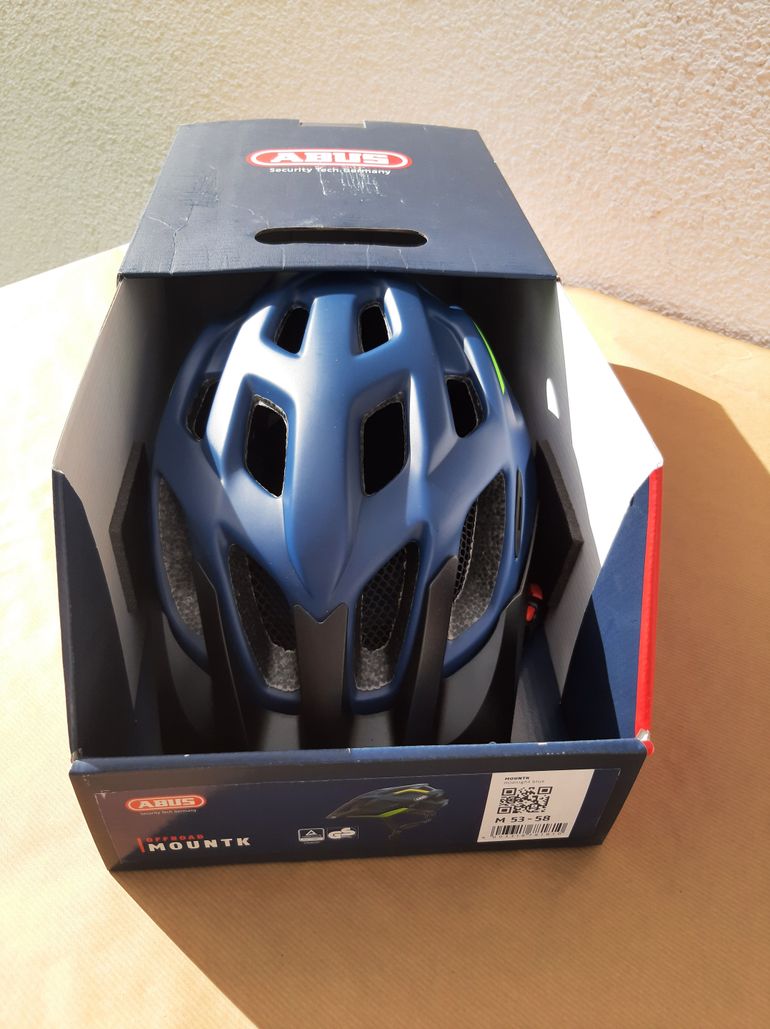 Brugt ABUS MountK Helmet M 53-58 Midnight Blue bike — billede 8 af 19