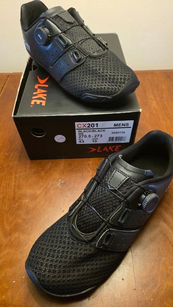 Lake Lake CX302 cycling shoes 11 US / 46 EU extra wide 2024