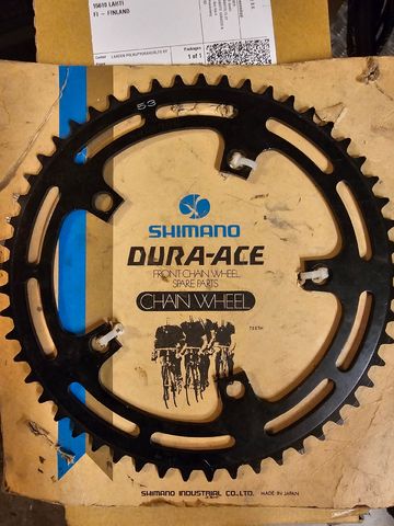 Used Shimano Dura-Ace 53T old model Drivetrain & Pedals
