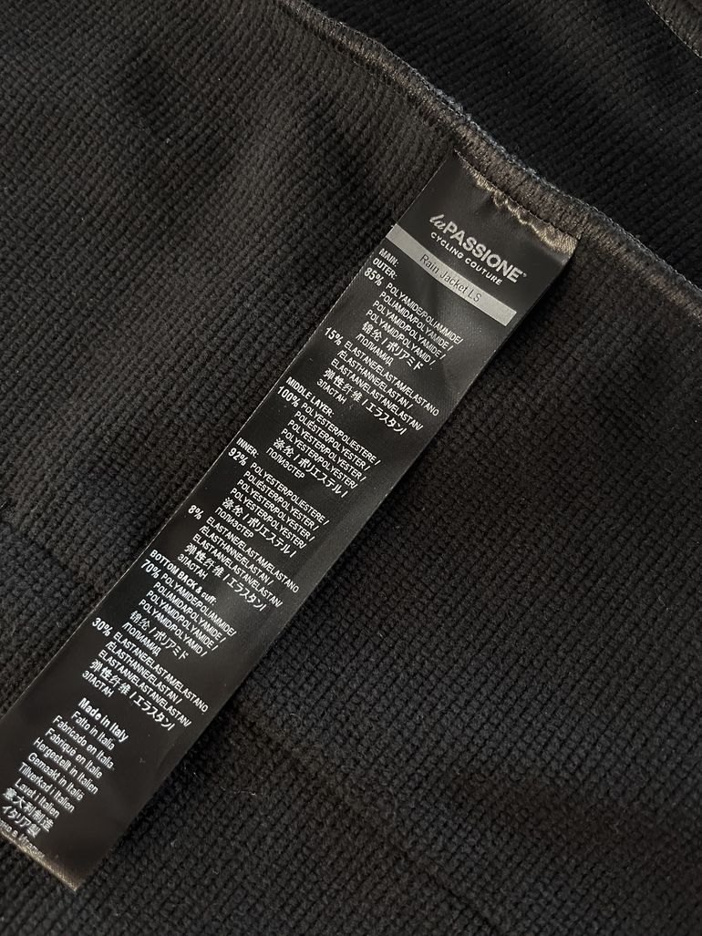 Brugt La Passione Rain Jacket bike — billede 9 af 9