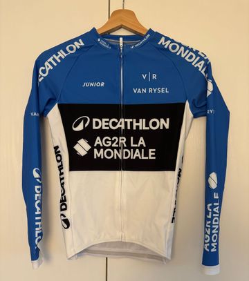 Używany Van Rysel Long-Sleeved Jersey Estonian Champion 2025 Cycling Clothing