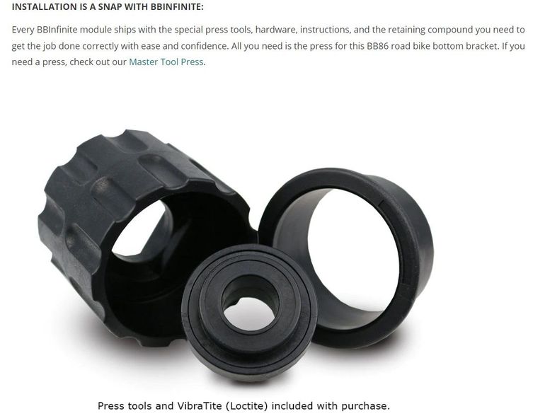 Used BBInfinite BB86 Bottom Bracket bike — image 5 of 13