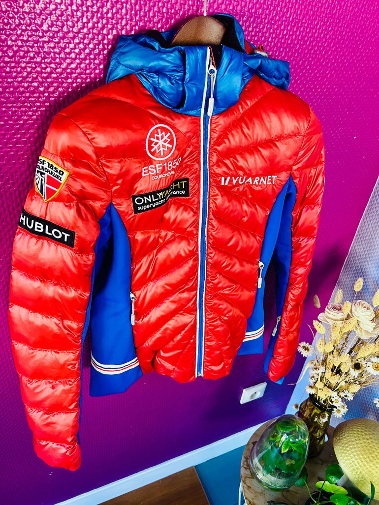 Brugt Vuarnet Courchevel 1800 Doudoune Jacket bike — billede 1 af 20