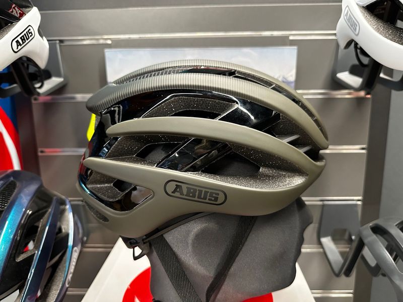 Used ABUS Casco Airbreaker Olive Green Limited Edition M 2025 Cycling Accessories