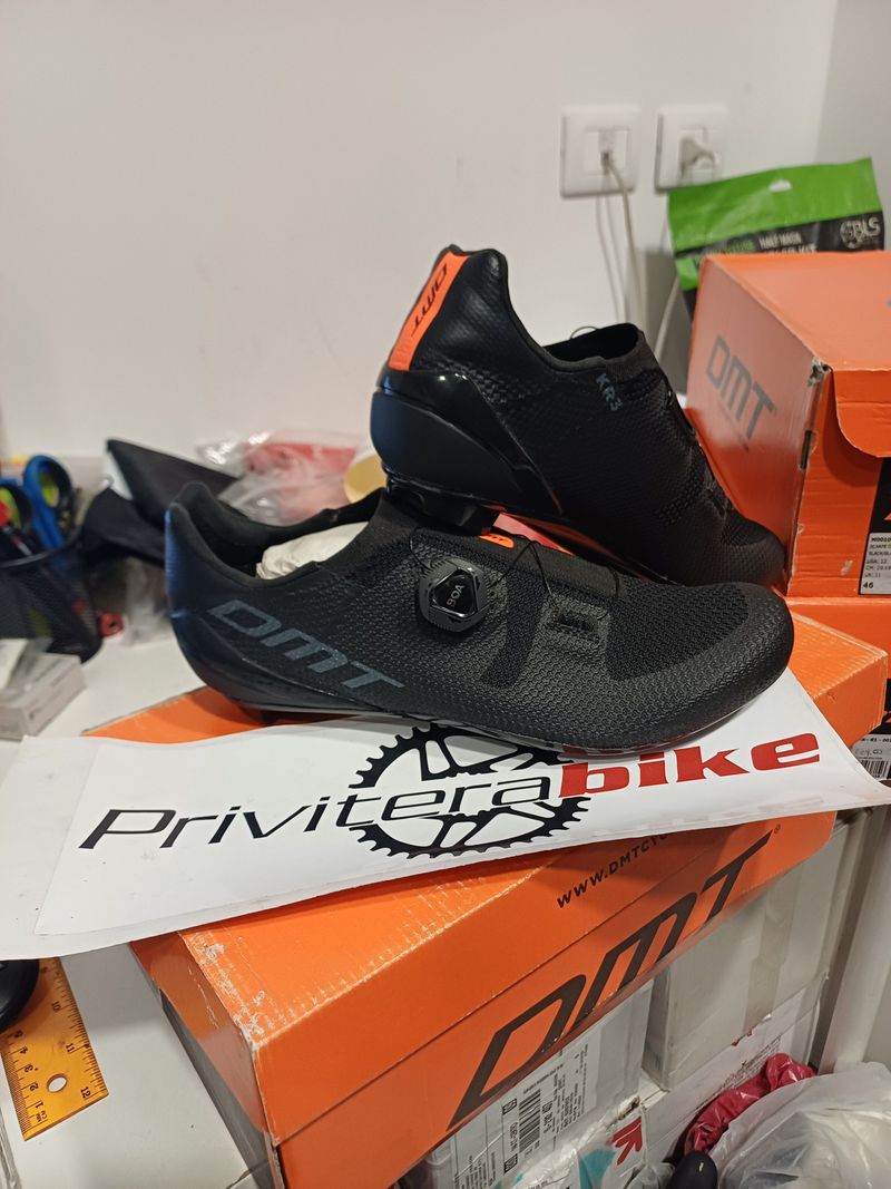 Used Dmt SCARPE BDC KR3 black 46 - M001020KR3-A-R1-0019-46 2023 Cycling Shoes