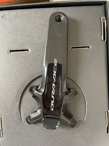 Tweedehands Shimano DURA ACE FC-R9200-P / Powermeter 2024 Drivetrain & Pedals