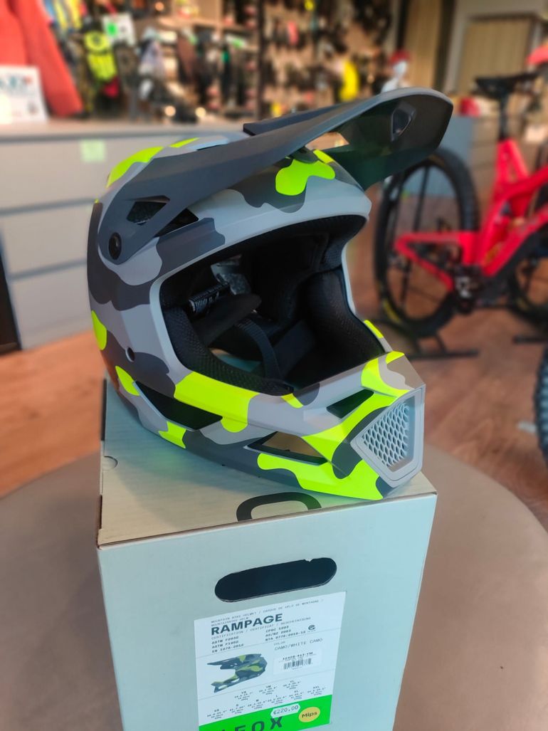 Brugt Fox Rampage Camo/White/Camo 51/52 2024 bike — billede 4 af 4