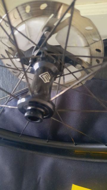 Used Leeze CC 78 Disc EVO WASO Vorderrad Farbe: Schwarz Lager: Ceramicspeed 2024 bike — image 2 of 3