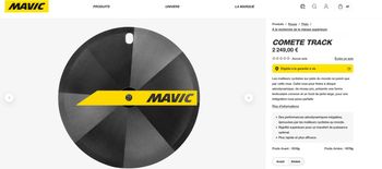 Used mavic track 2023 Wheels