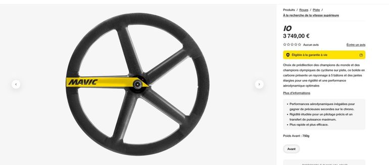 Gebrauchtes mavic track 2023 bike — Bild 2 von 4