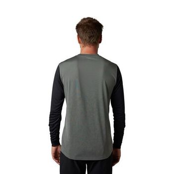 Used Fox Maglia  Ranger TRU DRI LS Grigio/Nero 2025 bike — image 3 of 5
