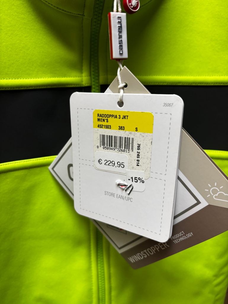 Tweedehands Castelli Raddoppia 3 Jacket 2024 bike — afbeelding 2 van 6