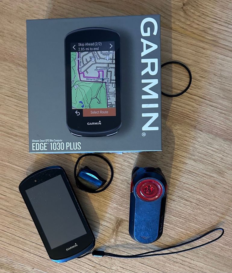GPS Vélo Garmin Edge 1030 Ultimate - Occasion En Bon état, 100% Fonctionnel - Avec Capteurs