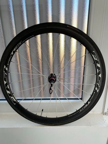 Gebrauchtes flash roue carbone avec boyaux 22 mm bike — Bild 5 von 5