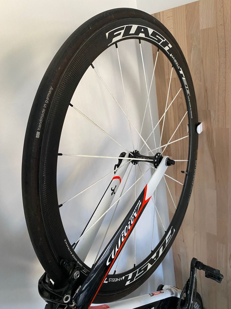 Brugt flash roue carbone avec boyaux 22 mm bike — billede 3 af 5