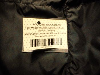 Brugt MOOSE KNUCKLES Parka Nyluxe Watershed 3 Outdoor Clothing