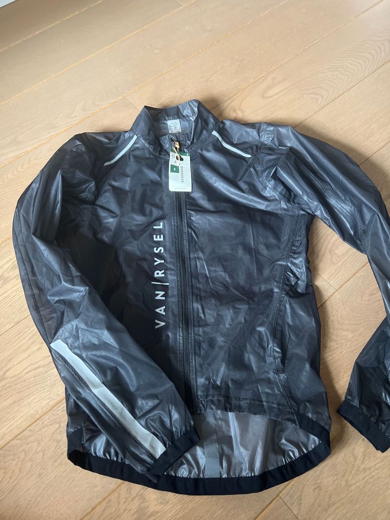 Van Rysel cycling rain jacket 2025