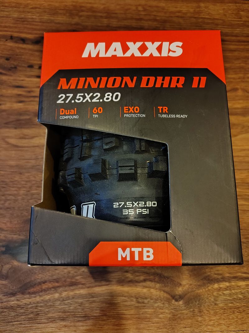 Used Maxxis Minion DHF 27.5 x 2.8 Tire Tyres & Tubes