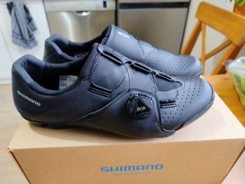 Brugt Shimano XC3 SH-XC300M Black, size 43 Cycling Shoes