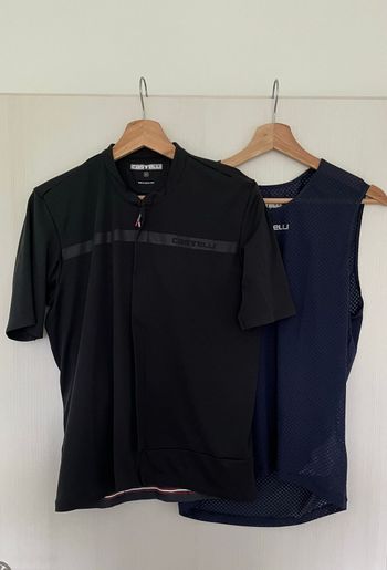 Brugt Castelli Unlimited Allroad Trikot inkl. Pro Mesh Baselayer 2023 Cycling Clothing