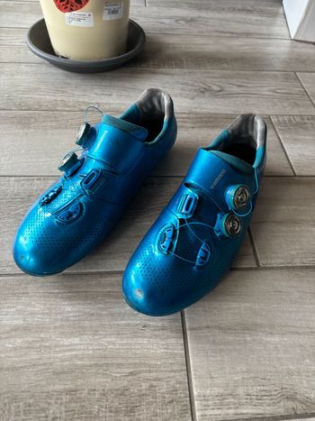 Brugt Shimano S-Phyre Blu 45 2020 Cycling Shoes