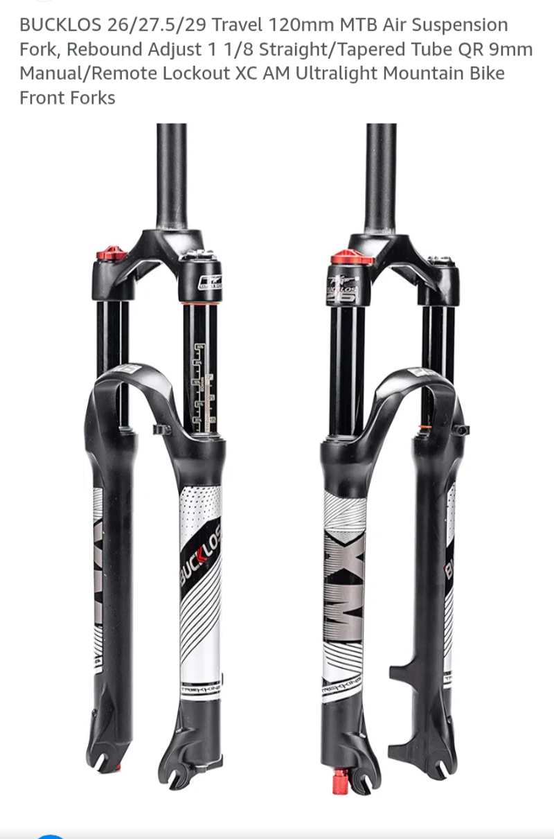 Used Bucklos 26 in Air Fork 2021 Fork