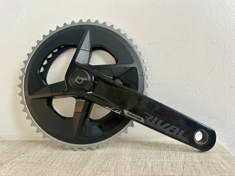 SRAM Rival AXS 48/35 Chainring with Powermeter 2023 Drivetrain & Pedals d'occasion