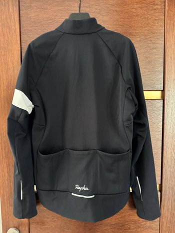 Used Rapha mens core winter- acket-black 2025 bike — image 2 of 6