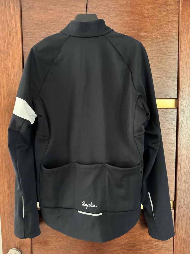 Used Rapha mens core winter- acket-black 2025 bike — image 2 of 6