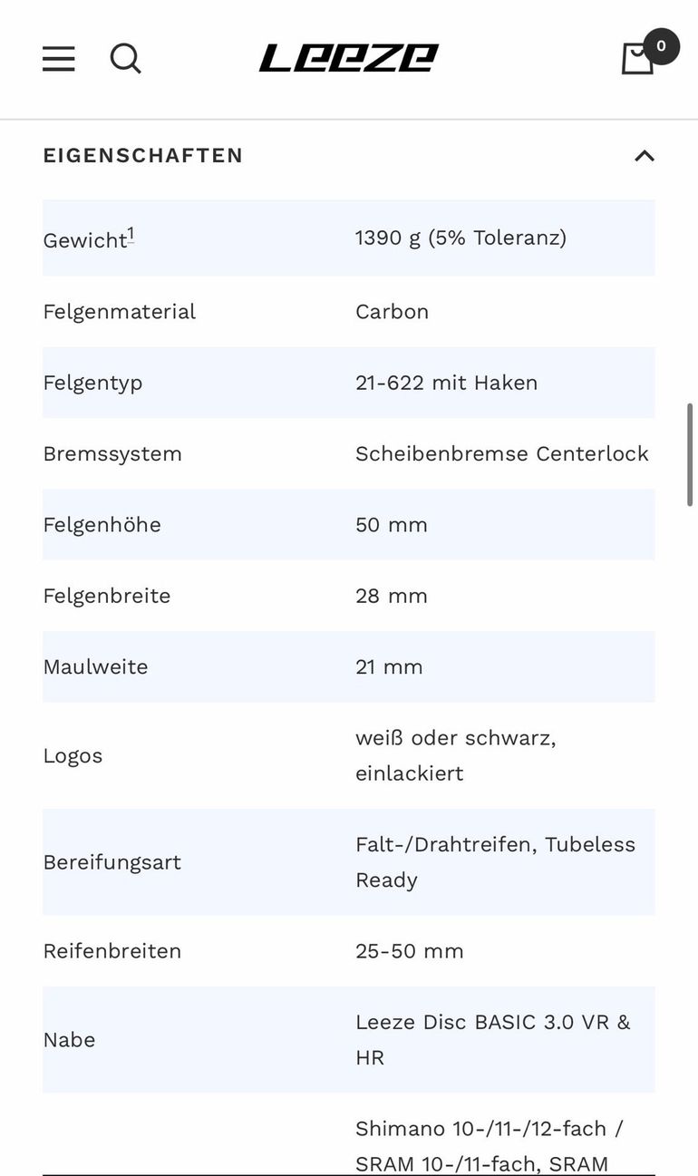 Použité Leeze CC 50 Basic R 2025 bike — obrázek 6 z 6